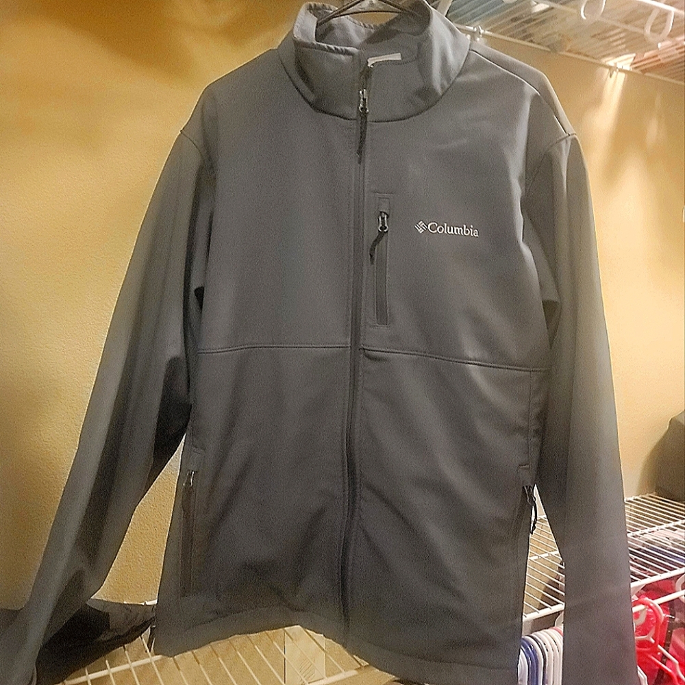 Mens columbia softshell jacket